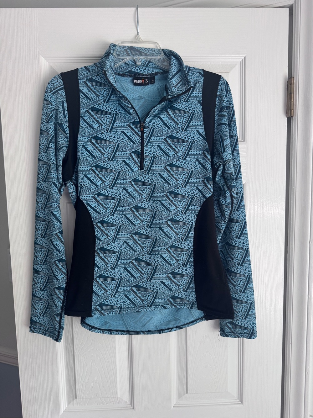 Kerrits Geometric Half-Zip Riding Sun Shirt, Riding Top for Women